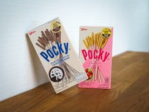 Pocky, der Snack Klassiker aus Japan, gibt es jetzt in zwei neuen, trendigen Geschmacksrichtungen.