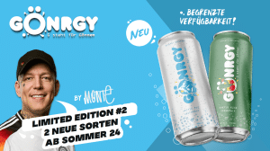 Gönn Dir MontanaBlacks neue Sorten GÖNRGY Energy-Drink.